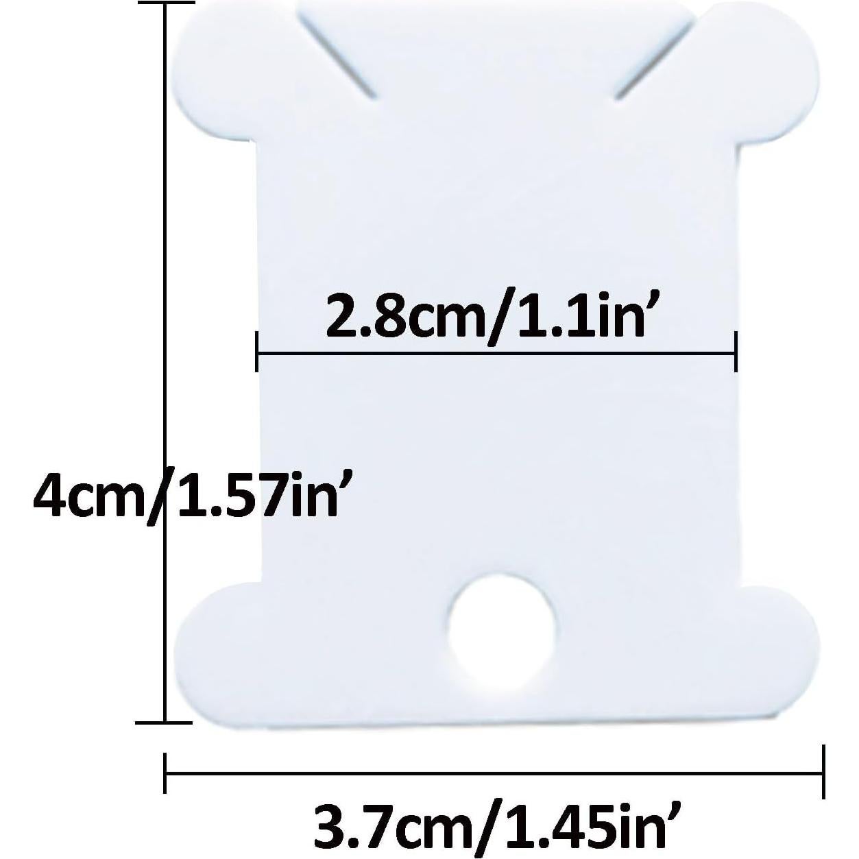 Bobinas de Plástico Fokanlo 700 Piezas para Hilo Bordado