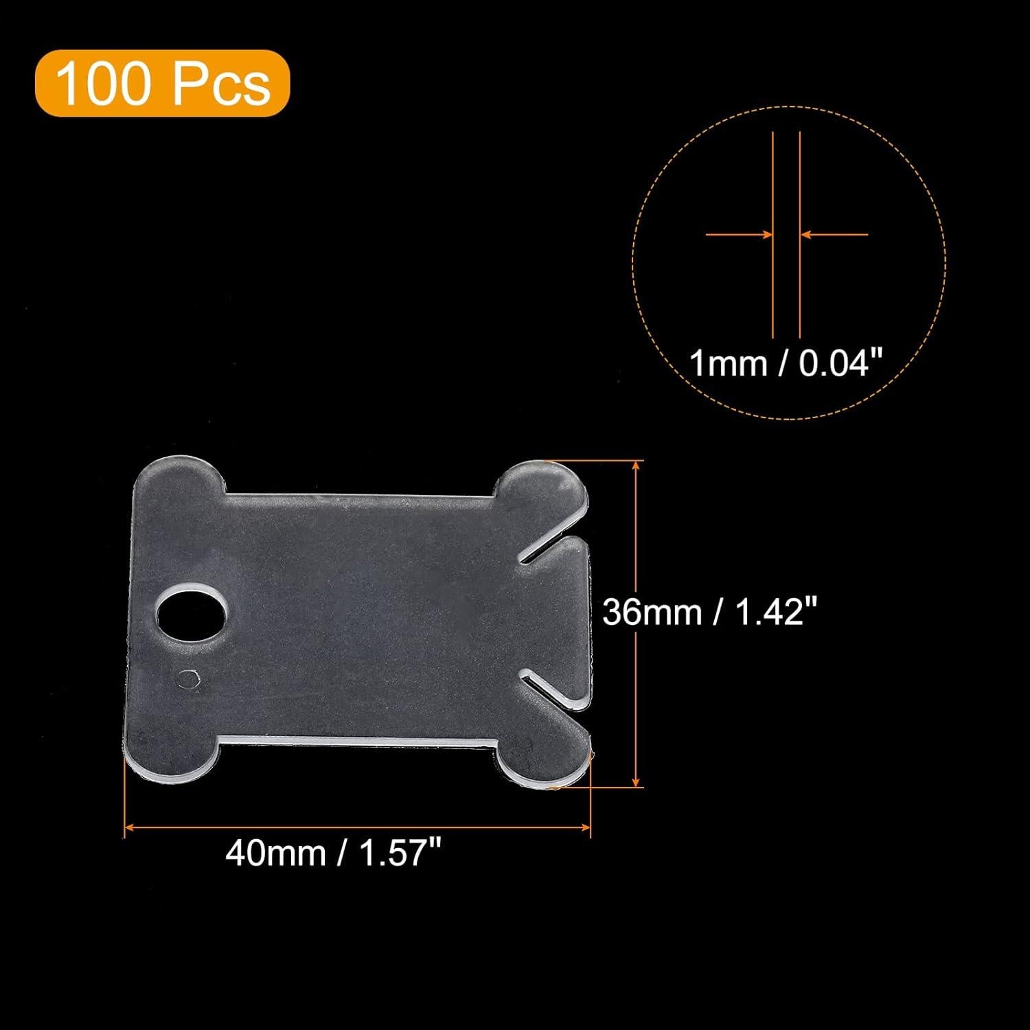 Bobina de Hilo de Plástico PATIKIL - 100 Tarjetas Organizador