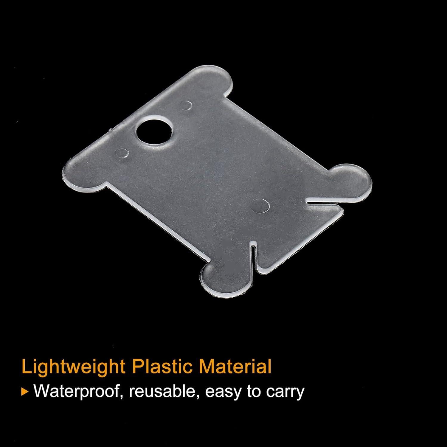 Bobina de Hilo de Plástico PATIKIL - 100 Tarjetas Organizador