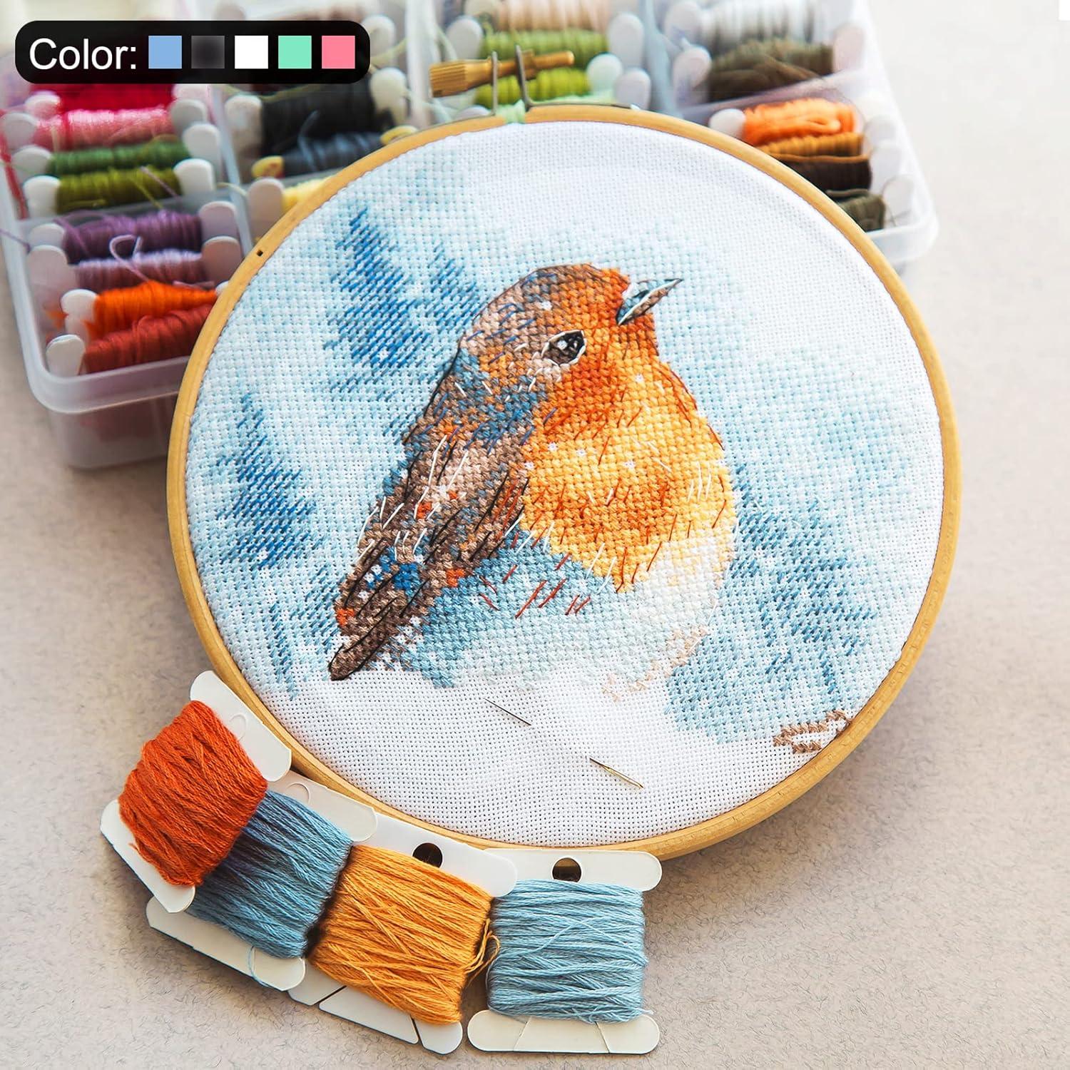 Bobina de Hilo de Plástico PATIKIL - 100 Tarjetas Organizador