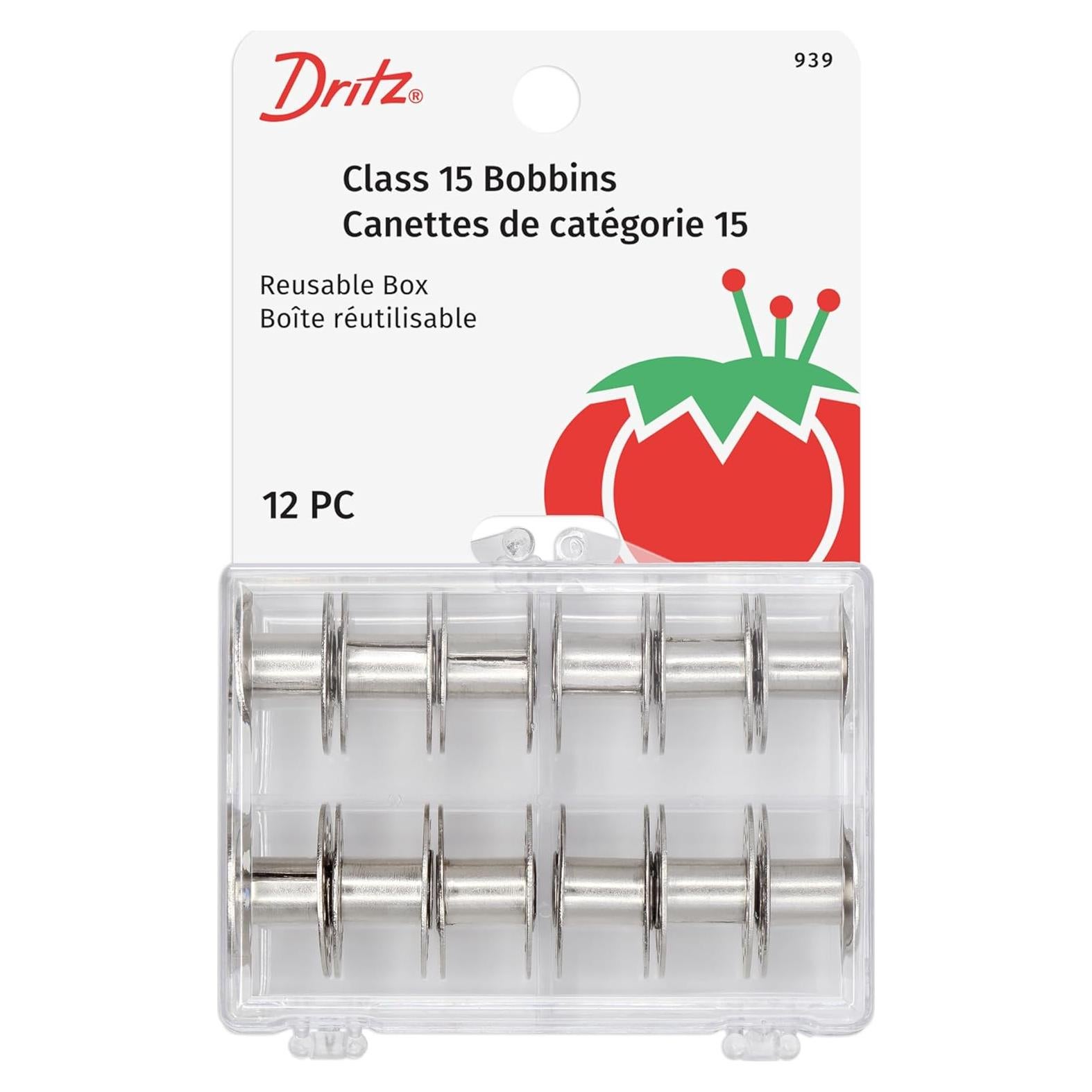 Bobinas de Metal Dritz 939 Clase 15 - 12 Unidades con Caja