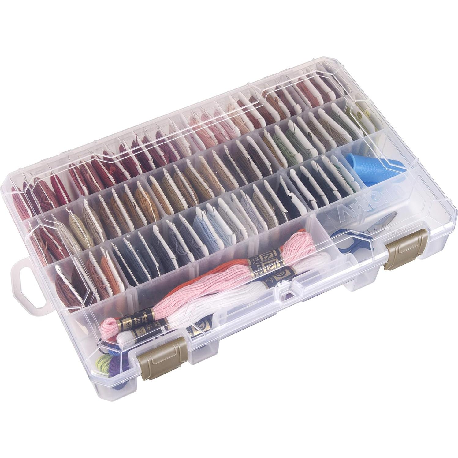 Caja de Soluciones Mediana ArtBin 4006AB con Divisores 27.31x18.73cm