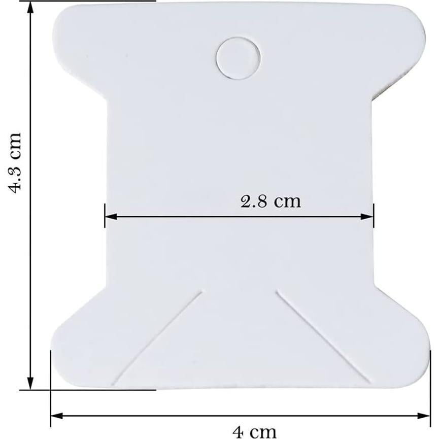 200 Tarjetas de Hilo de Cartón UUYYEO para Bordado y Costura