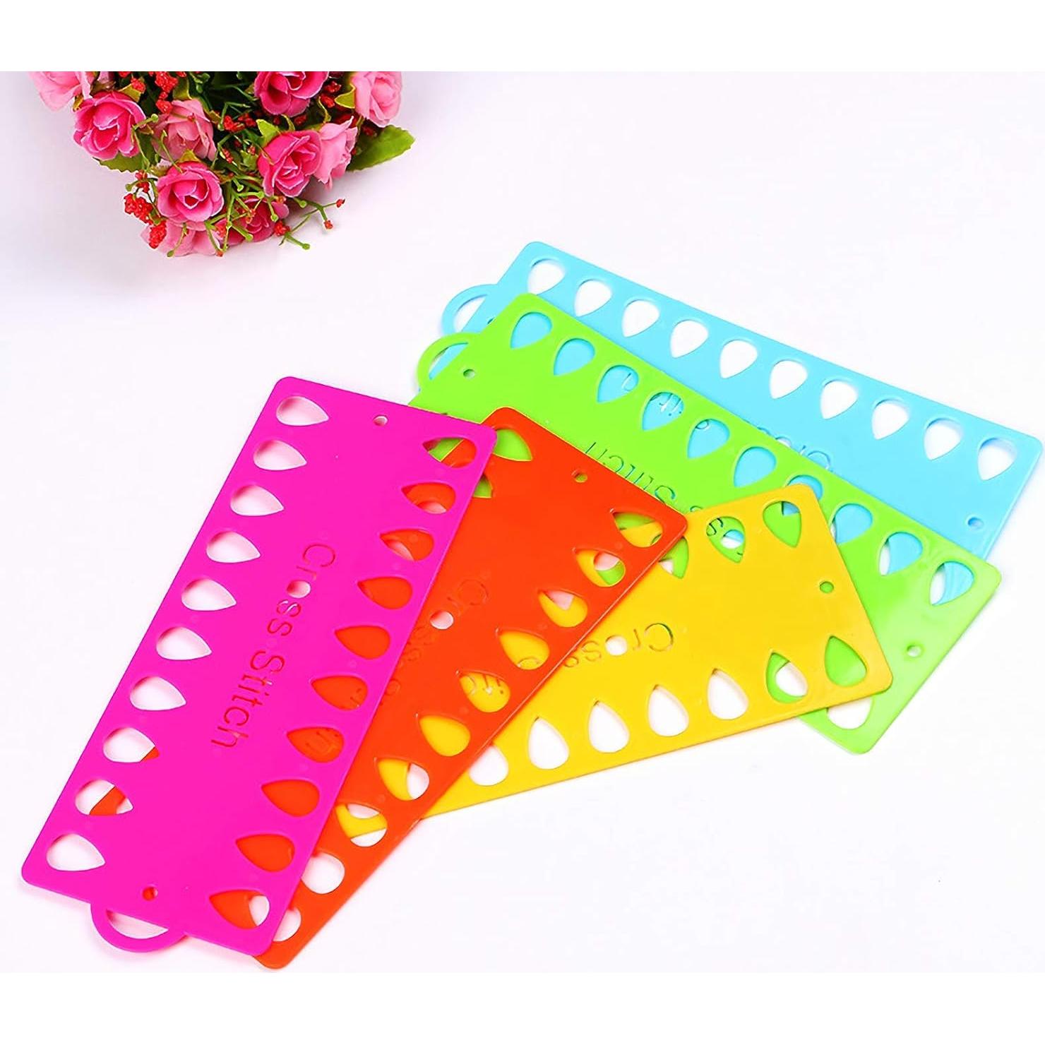 Organizador de Hilo de Bordado TCOTBE 5 Piezas Multicolor