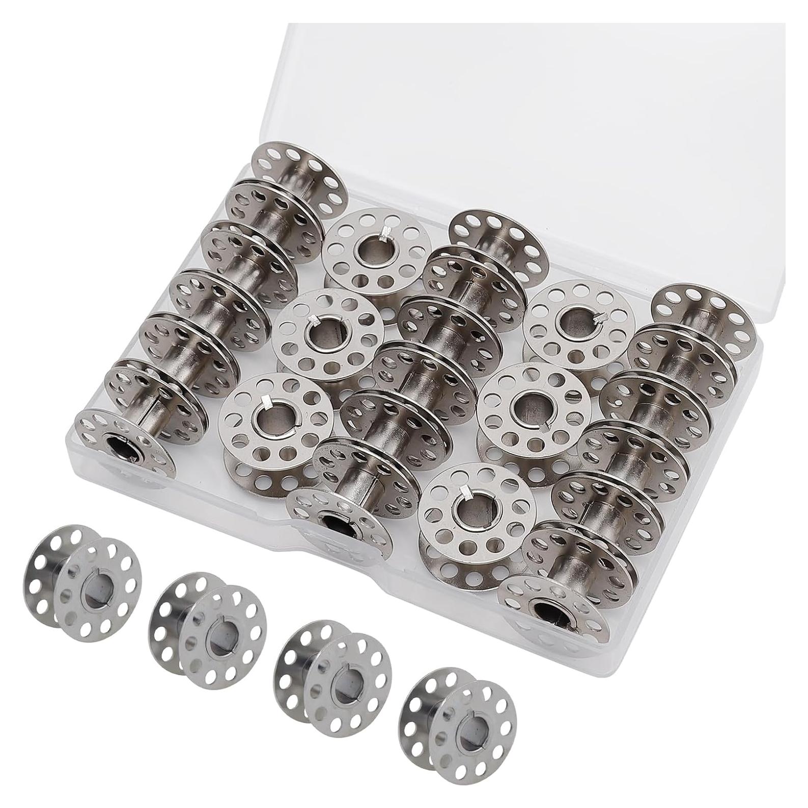 Bobinas de Máquina de Coser Kidoom 28 PCS Metal Estándar