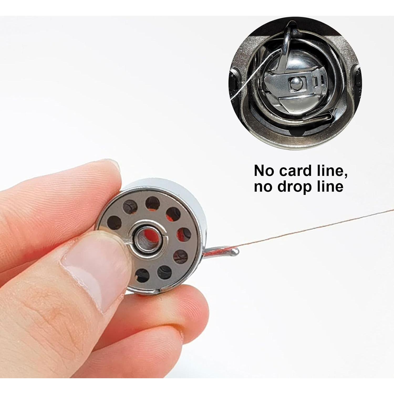 Bobinas de Máquina de Coser Kidoom 28 PCS Metal Estándar