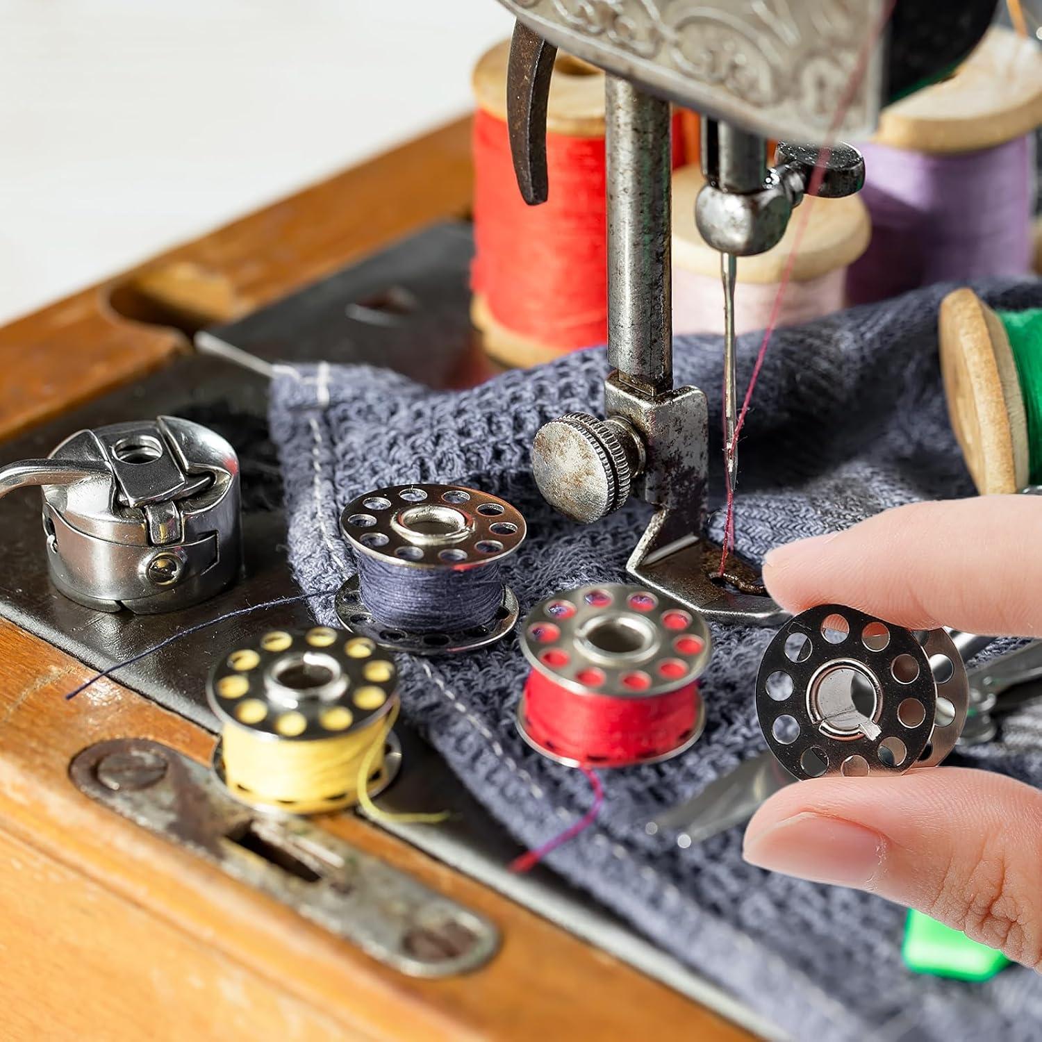 Bobinas de Máquina de Coser Kidoom 28 PCS Metal Estándar