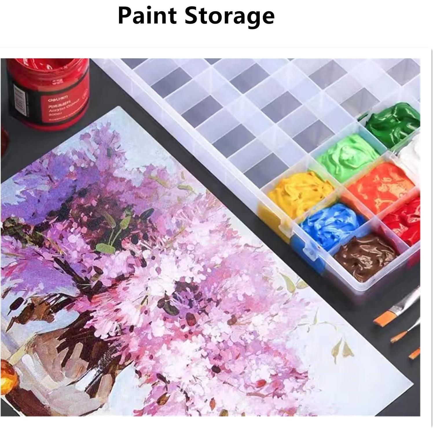 Caja Organizadora de Plástico Feadily 36 Rejillas 37.8x23.4cm