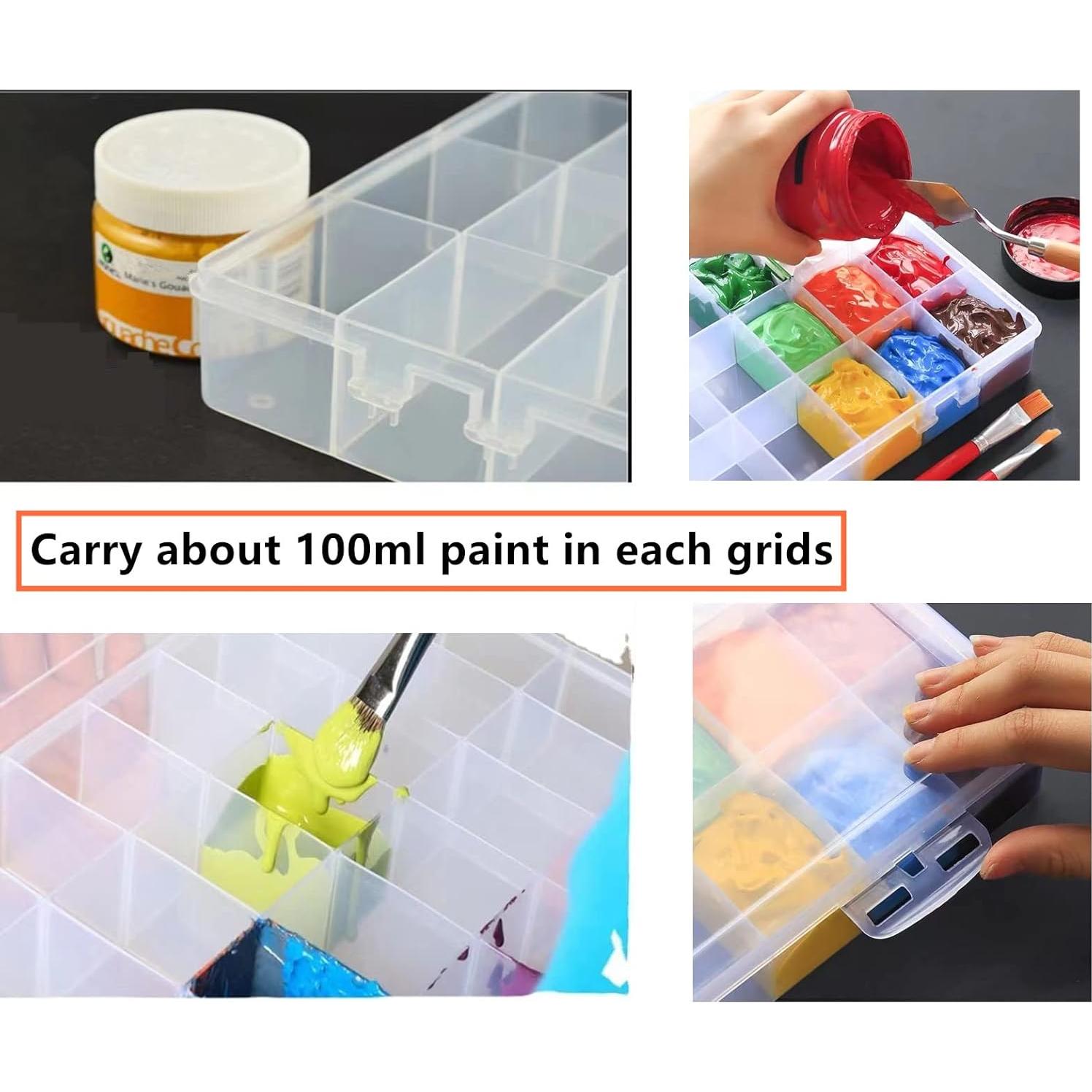 Caja Organizadora de Plástico Feadily 36 Rejillas 37.8x23.4cm