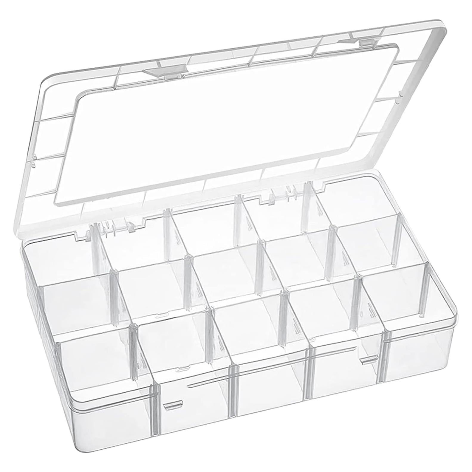 Caja Organizadora de Plástico Exptolii 15 Compartimentos 28x16 cm