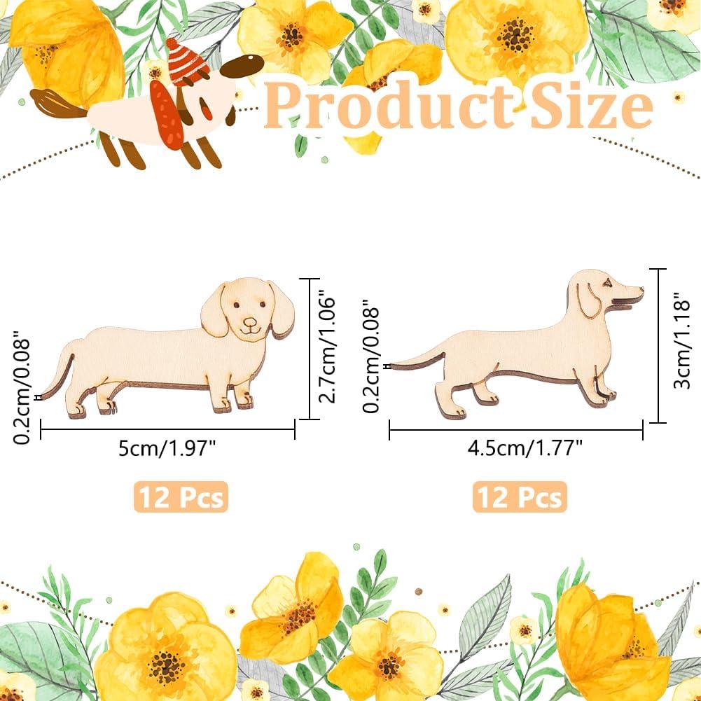 Bobinas de Hilo de Madera NBEADS 24 Pcs Animales DIY