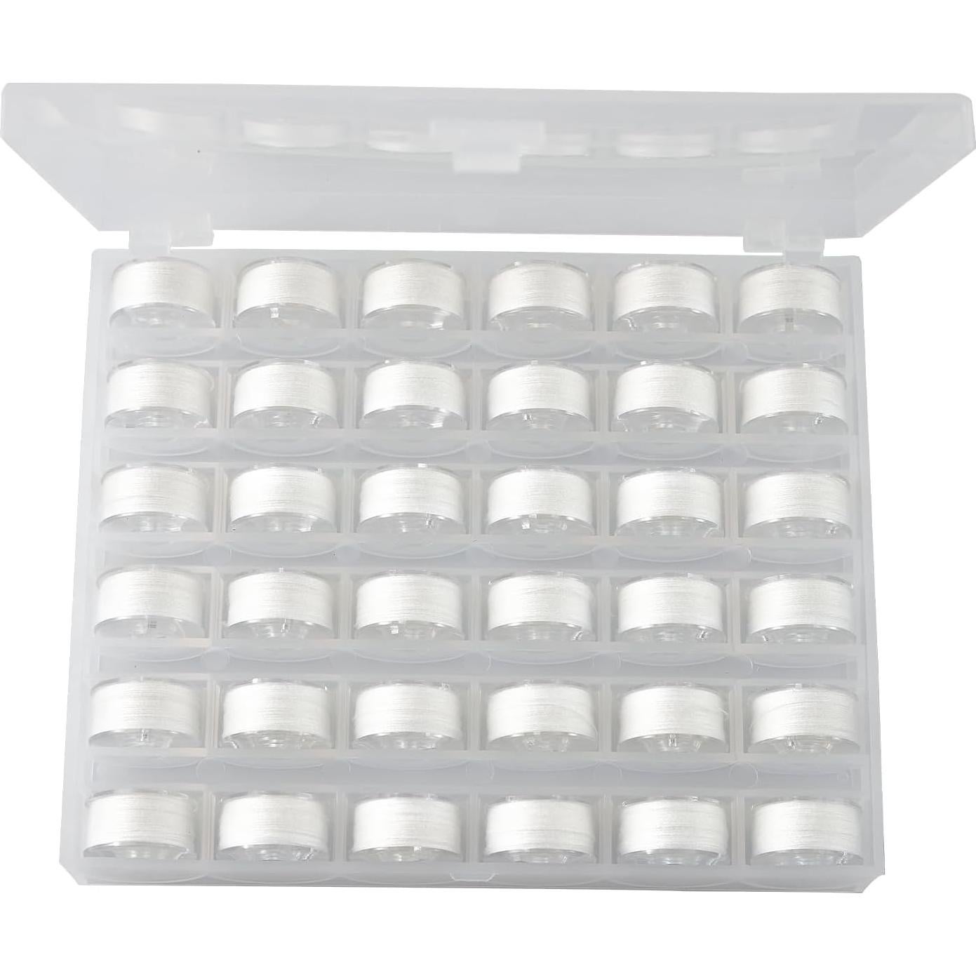 36 Bobinas y Hilos de Coser DGTANGYIN con Caja Blanca