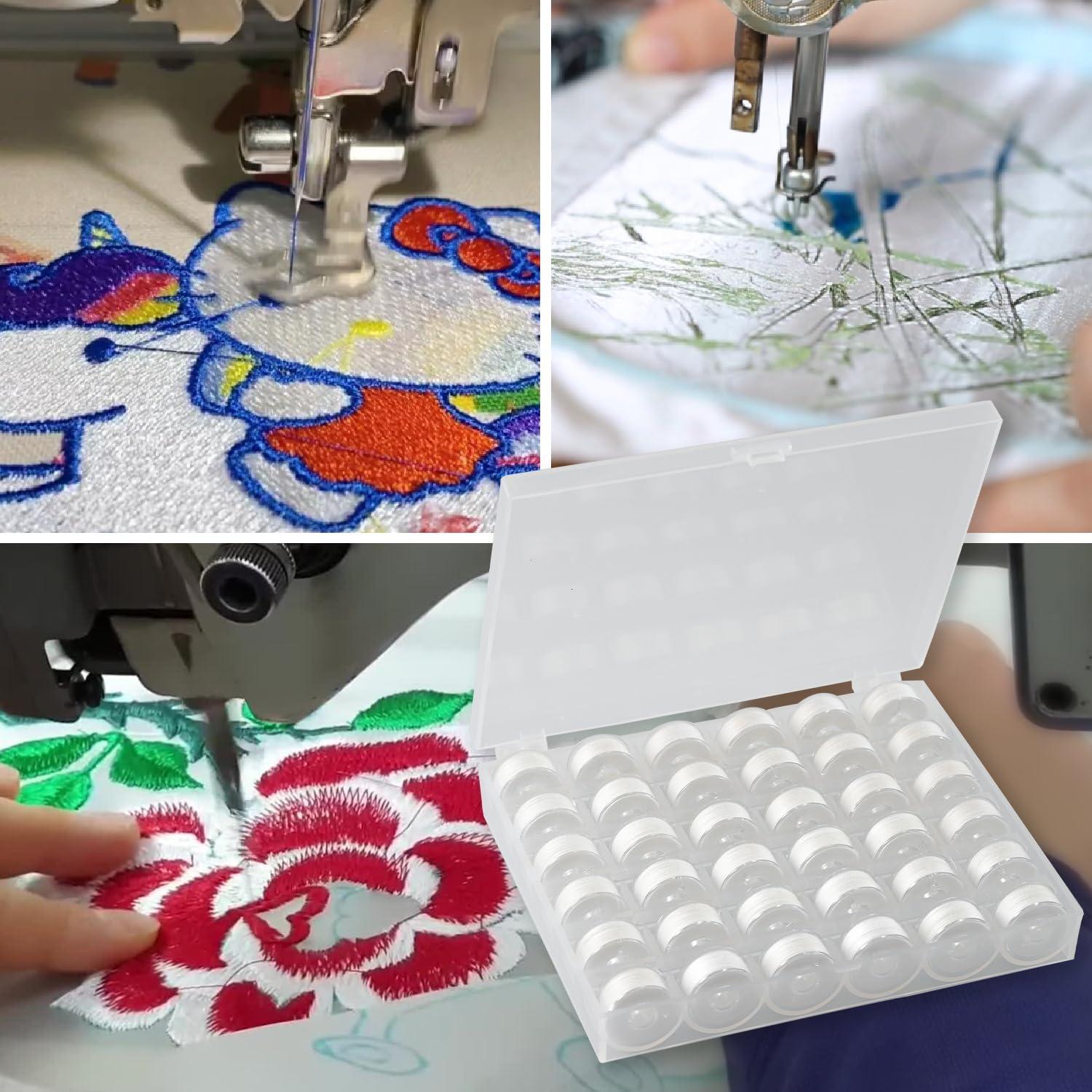 36 Bobinas y Hilos de Coser DGTANGYIN con Caja Blanca