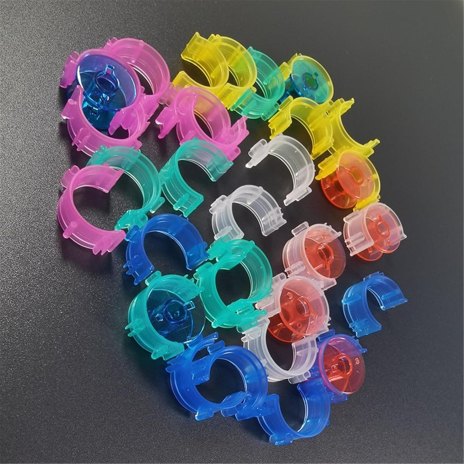 20 Clips Sujetadores de Bobinas de Hilo KIIFENG - Organizador de Costura