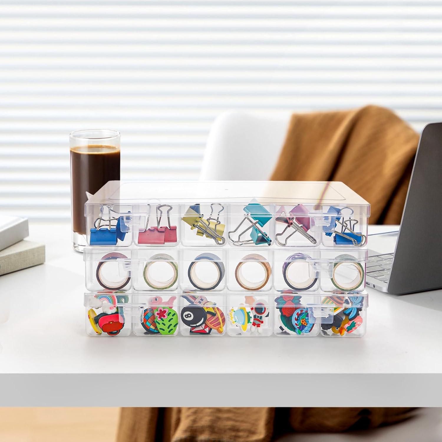 Organizador de Almacenamiento Tosnail 3 Paquetes 36 Compartimentos