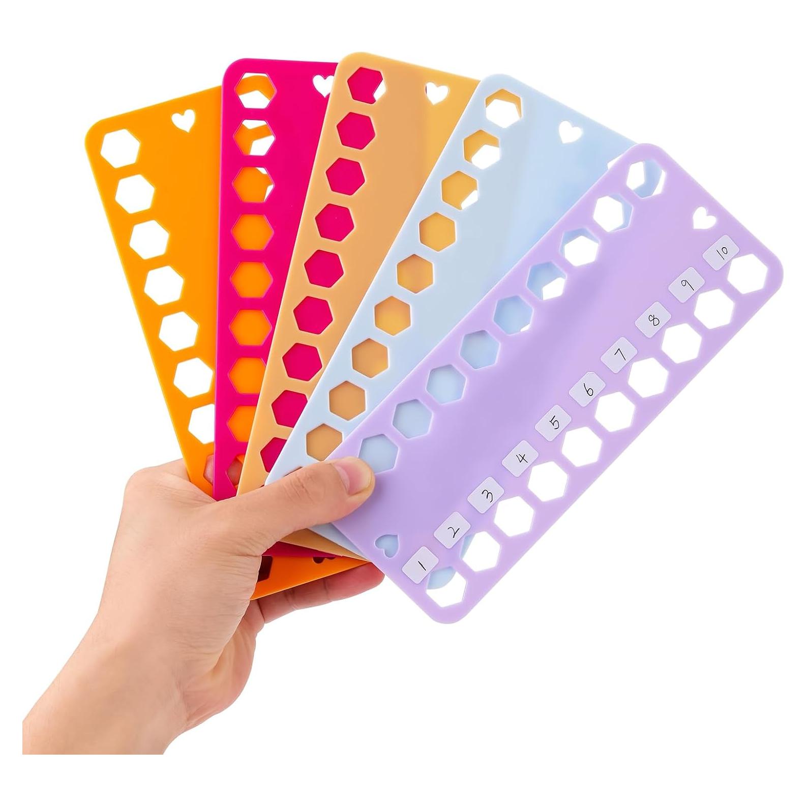 Organizador de Hilo de Bordado LOKUNN con 5 Bobinas y 196 Etiquetas