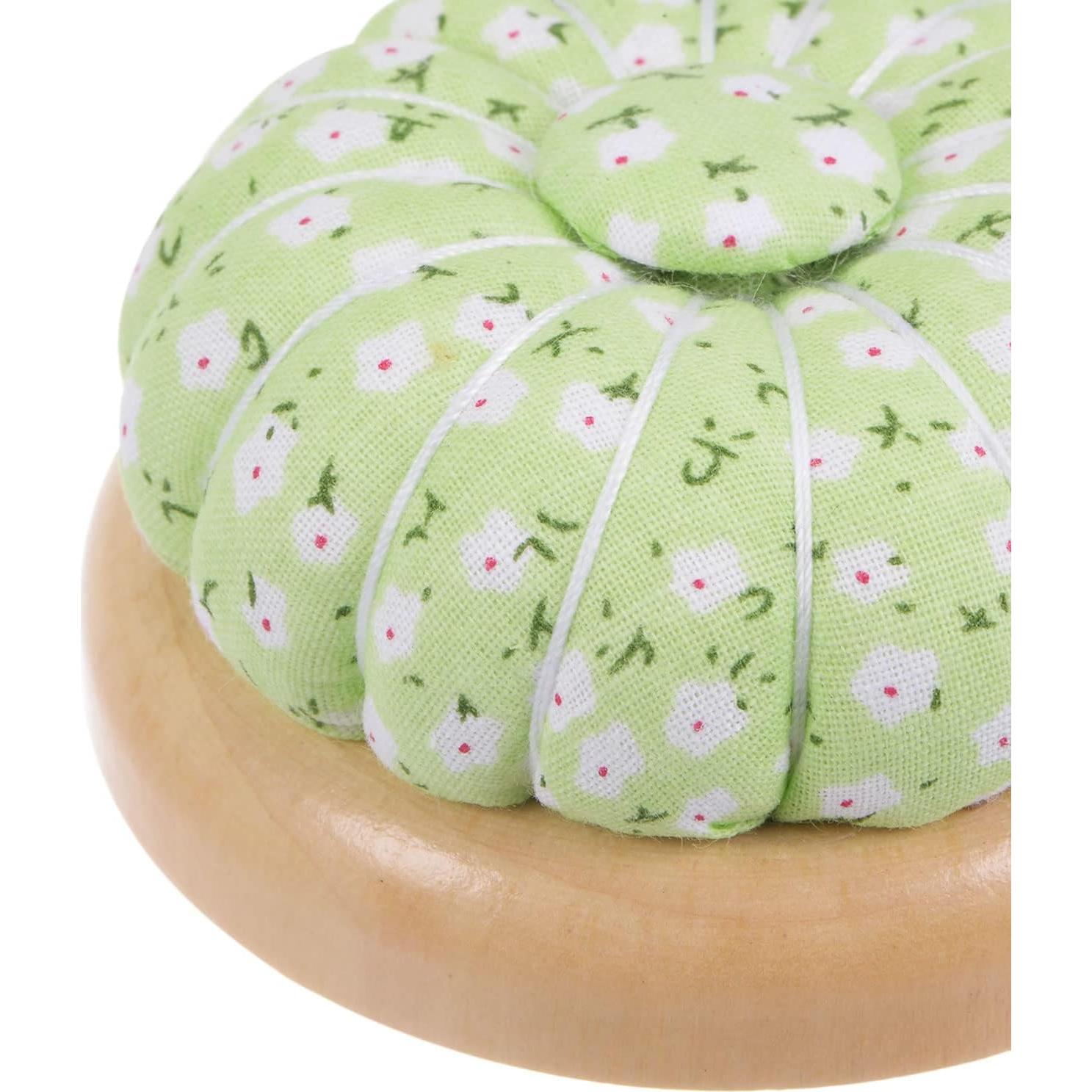 Cojín de Aguja Magnético HARFINGTON con Base de Madera 72mm