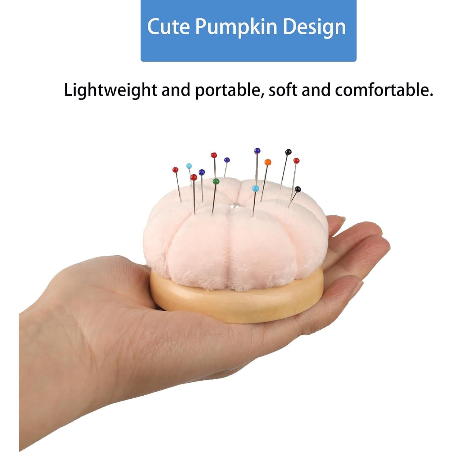 Almohadilla de Alfileres Hilltian con Base de Madera y 100 Alfileres