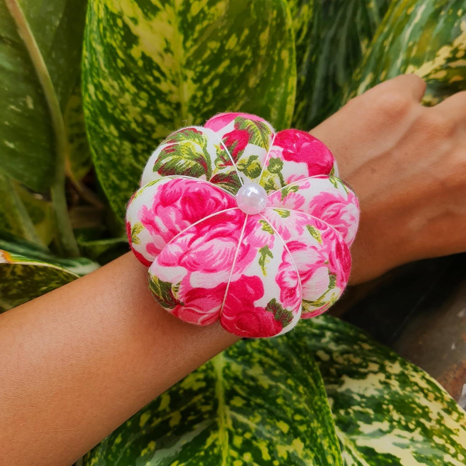 Cojín de Agujas CUSHYSTORE Rosa Ajustable para Muñeca