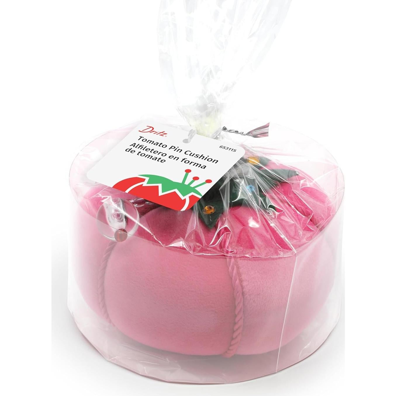 Almohadilla para Alfileres Dritz 12.7 cm Terciopelo Rosa