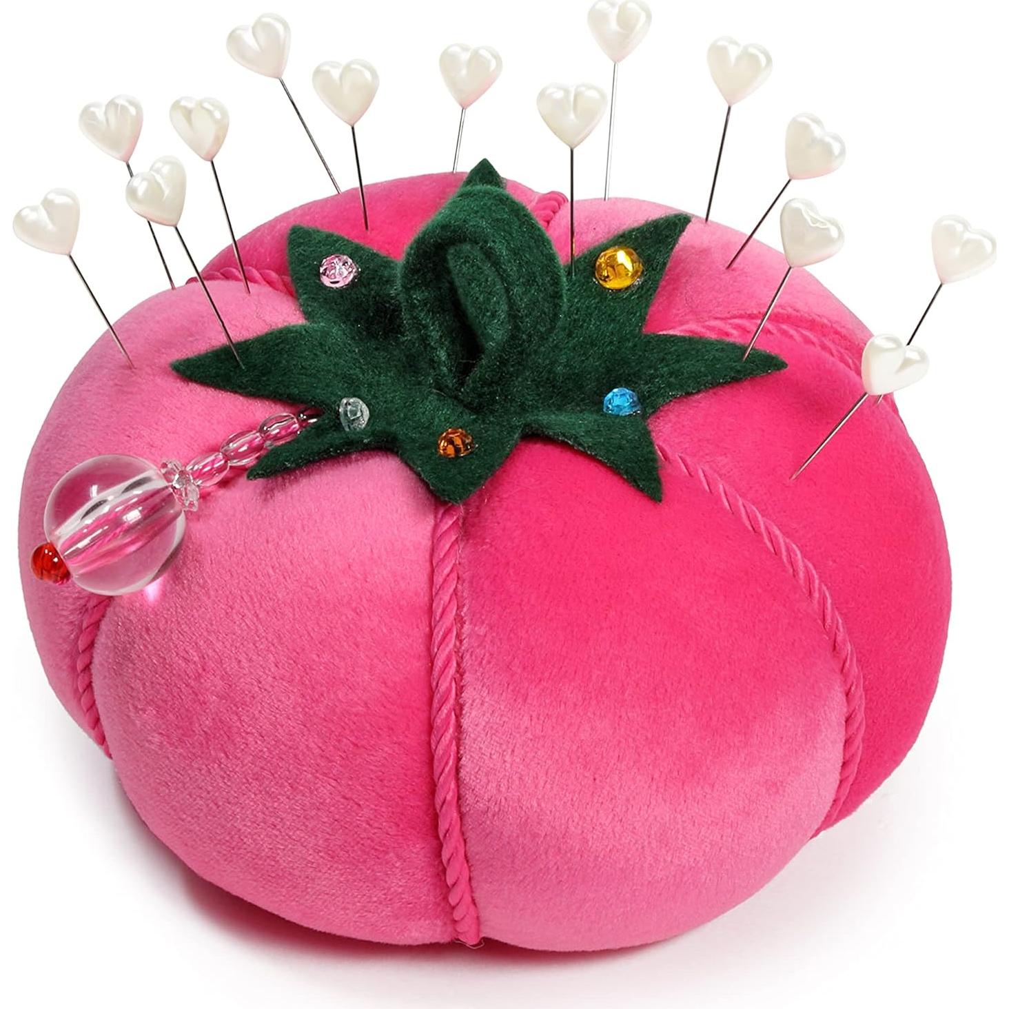 Almohadilla para Alfileres Dritz 12.7 cm Terciopelo Rosa