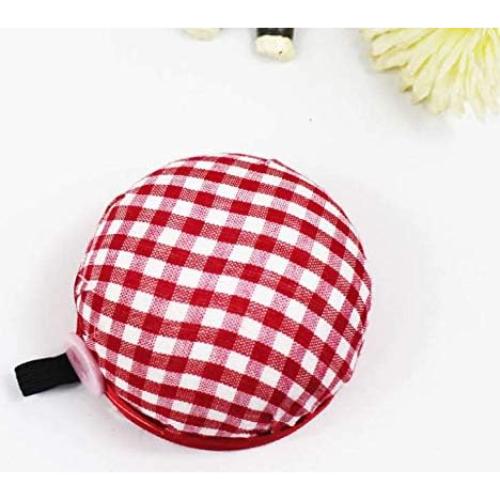 Almohadilla de Pin LASSUM 60mm Rojo y Blanco para Costura