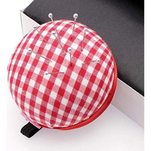 Almohadilla de Pin LASSUM 60mm Rojo y Blanco para Costura