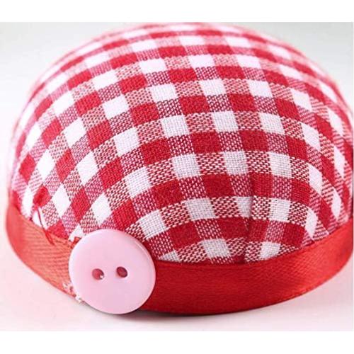 Almohadilla de Pin LASSUM 60mm Rojo y Blanco para Costura
