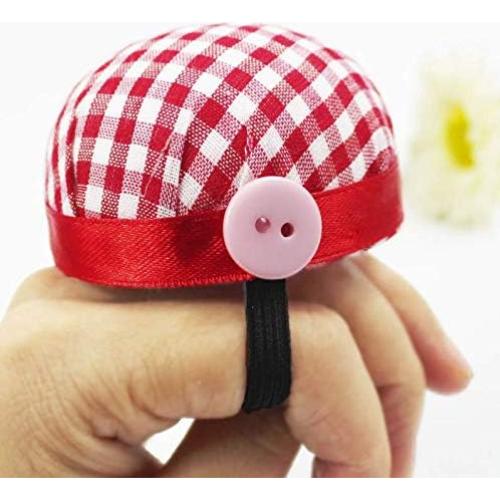 Almohadilla de Pin LASSUM 60mm Rojo y Blanco para Costura