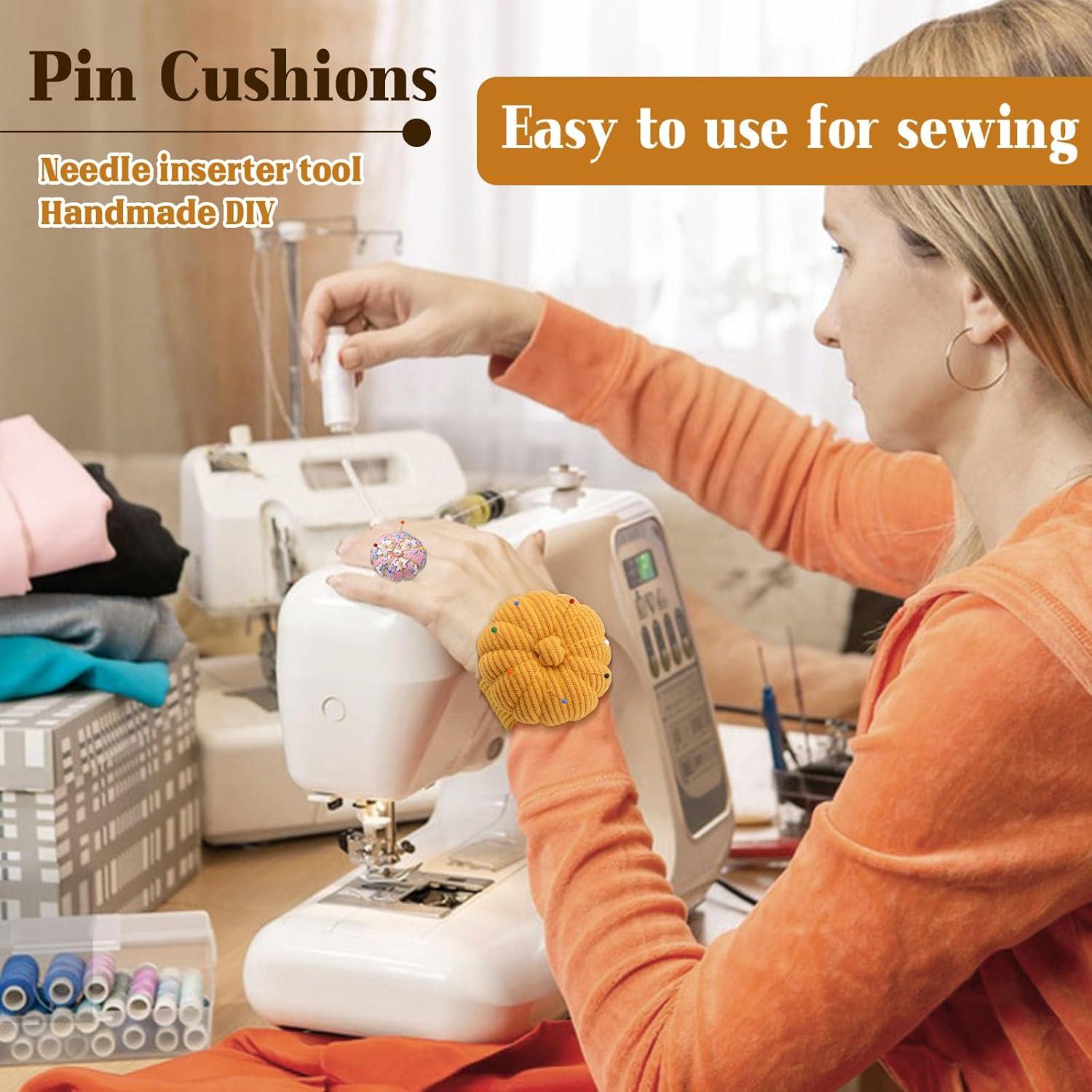 Cojines para Alfileres de Costura UzecPk - Muñeca y Dedo