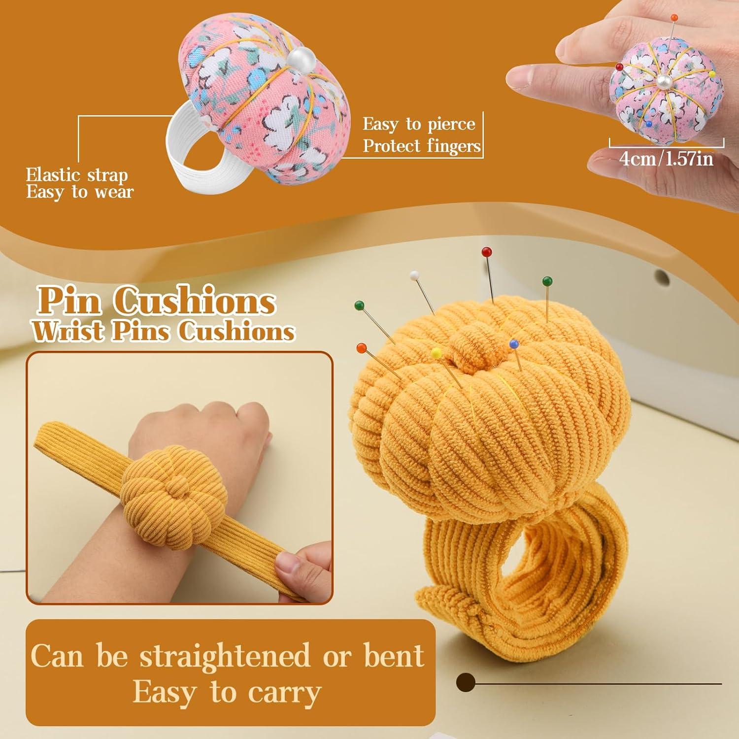 Cojines para Alfileres de Costura UzecPk - Muñeca y Dedo
