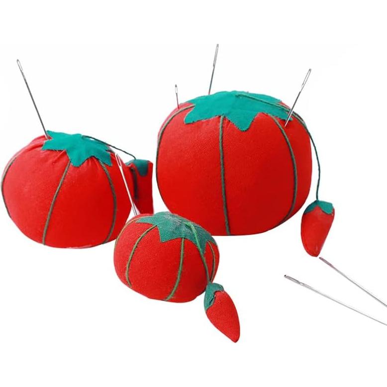 Cojín de Agujas en Forma de Tomate Bouti1583 - 3 Piezas
