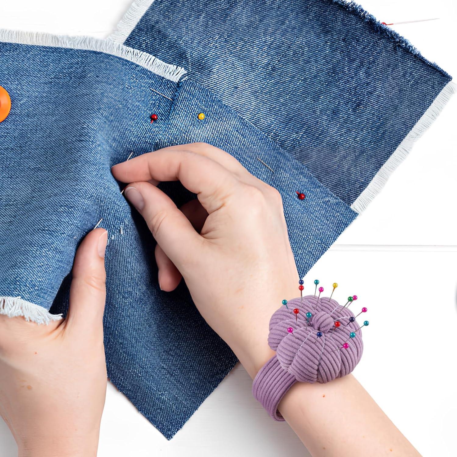 Almohadilla de Agujas para Muñeca SEWACC - Accesorio de Costura