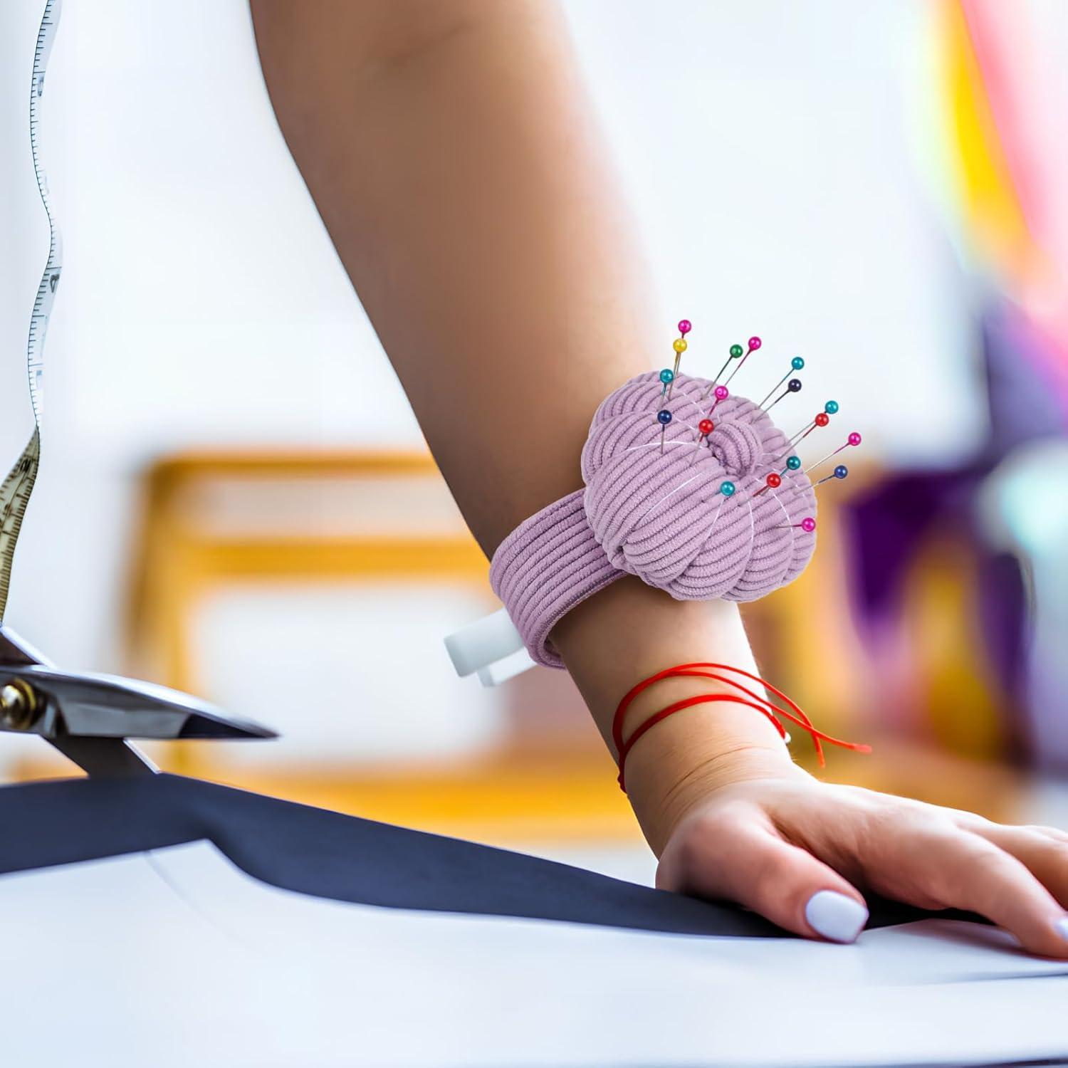 Almohadilla de Agujas para Muñeca SEWACC - Accesorio de Costura