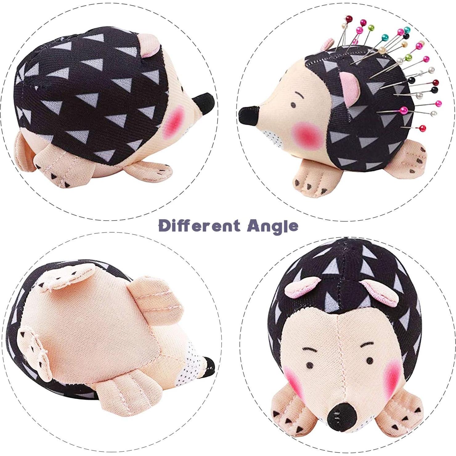 Almohadilla de Agujas Erizo CICITOYWO con 200 Alfileres Multicolor