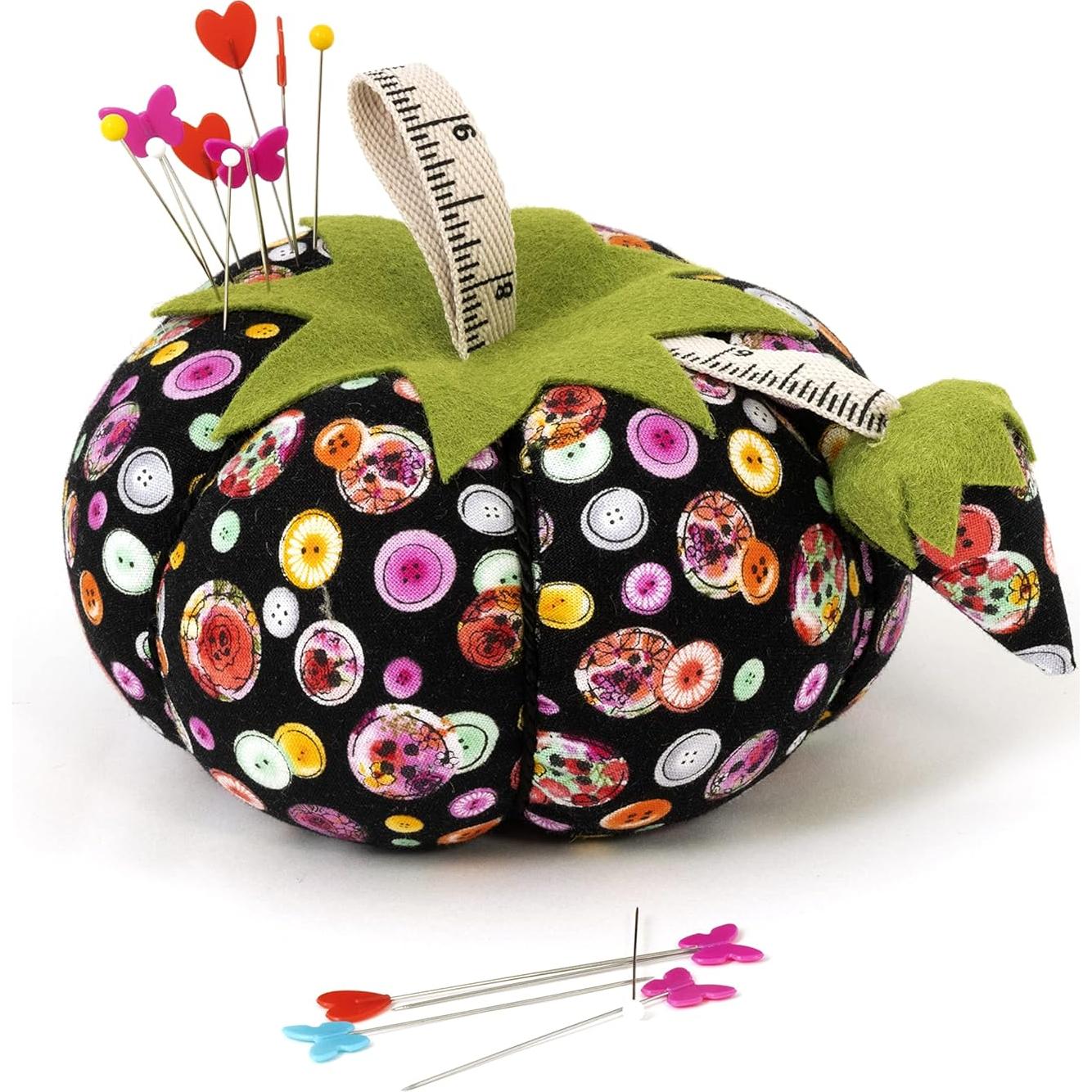 Almohadilla de Alfileres Tomate Dritz 12.38 cm Estampado