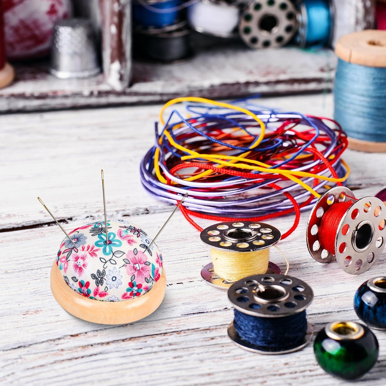 Almohadilla de Agujas de Madera Eruinfang 7.2cm Estilo Japonés