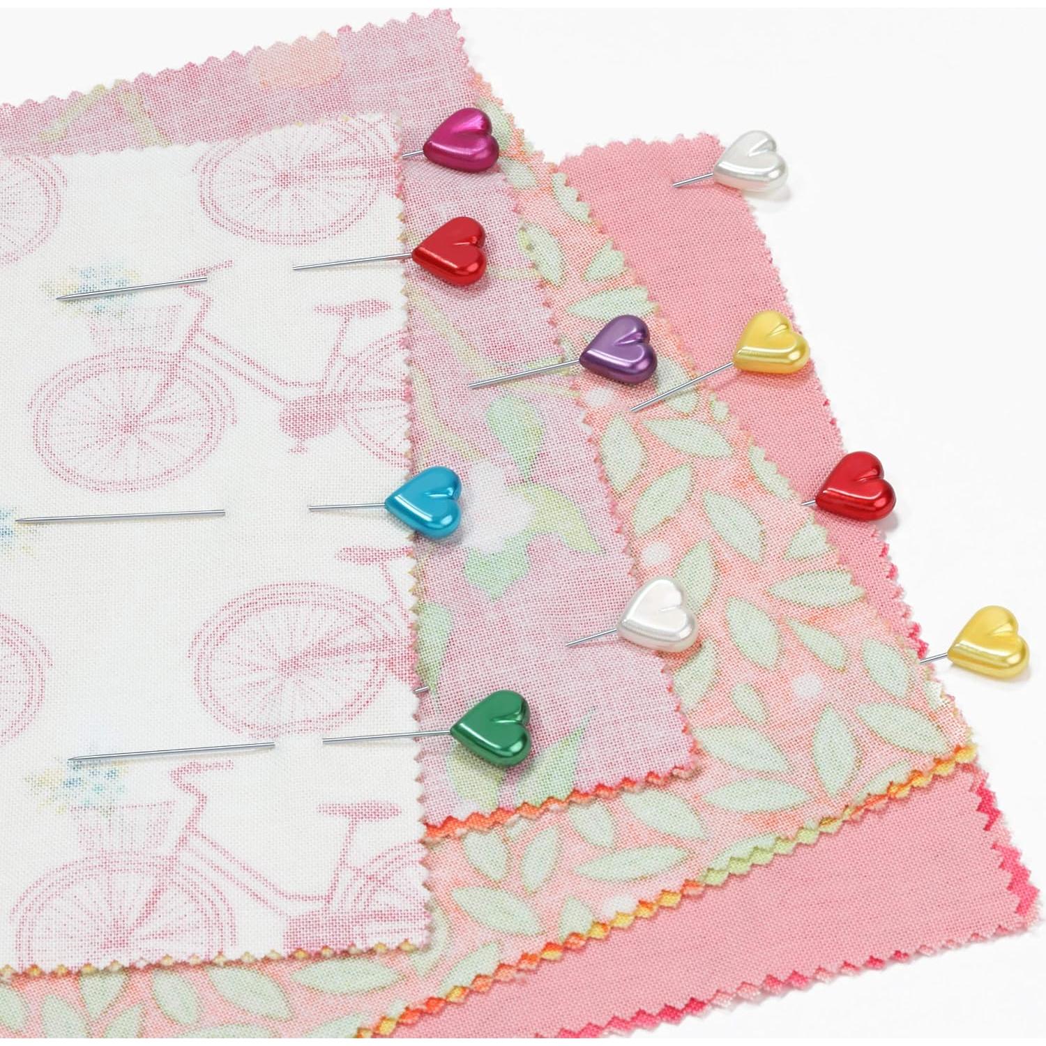 Alfileres Perlados Dritz Corazón 5.4 cm Multicolor 35 Pzas