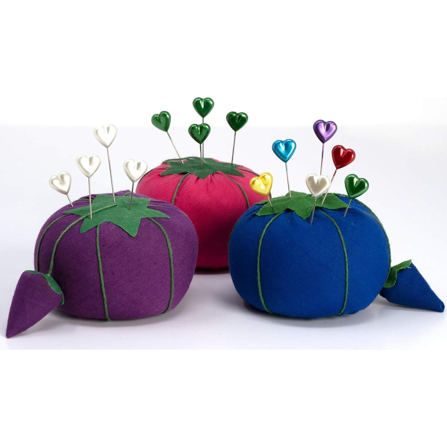 Alfileres Perlados Dritz Corazón 5.4 cm Multicolor 35 Pzas