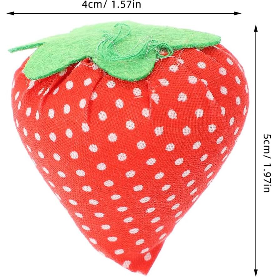 Almohadilla de Costura en Forma de Fresa Artibetter 5cm