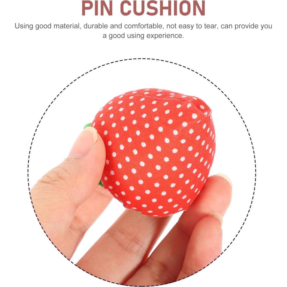 Almohadilla de Costura en Forma de Fresa Artibetter 5cm