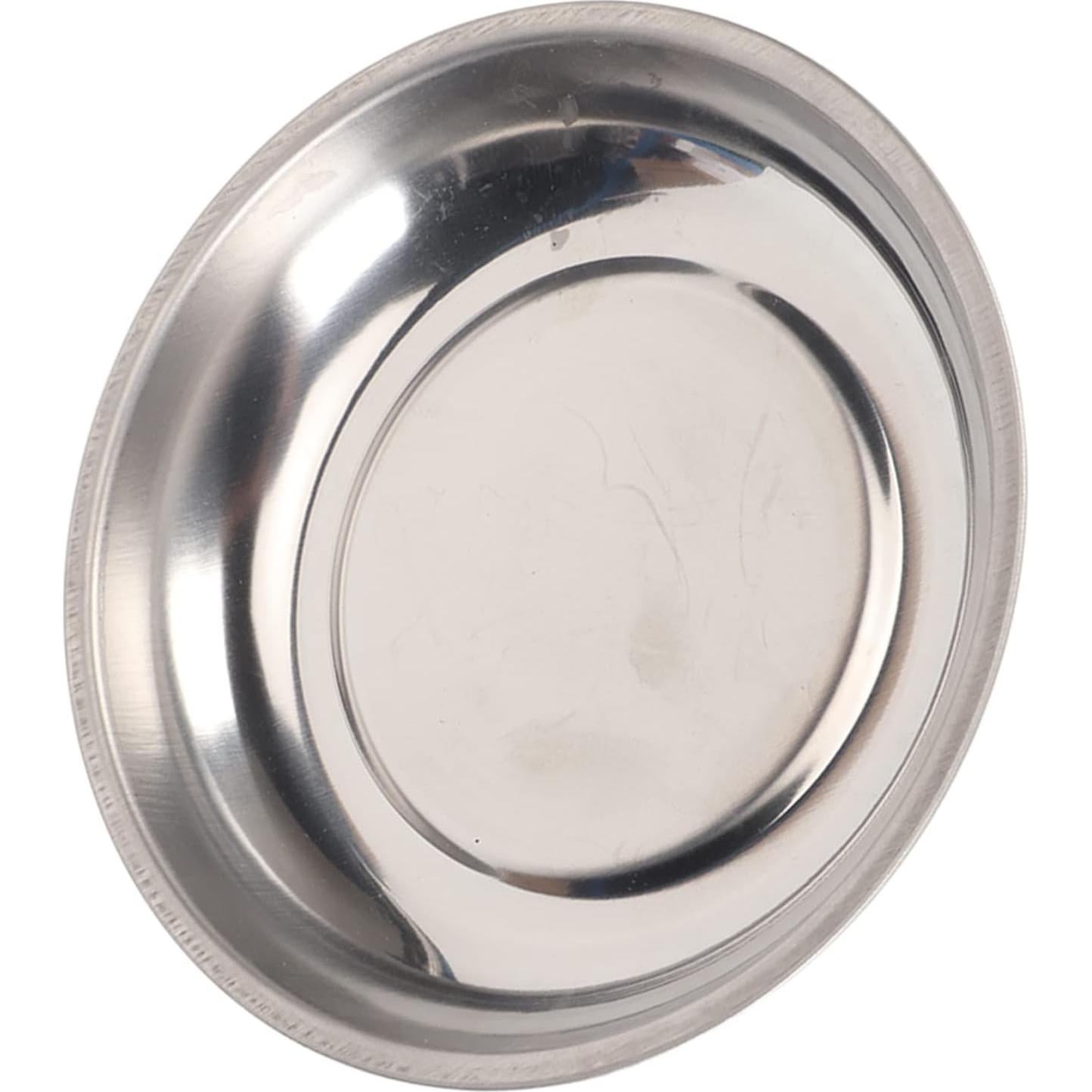 Plato Imán para Alfileres Acero Inoxidable Portátil 10cm