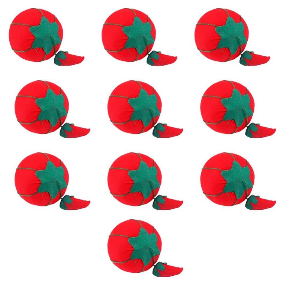 Almohadilla de Tomate EXCEART 10pcs para Costura 5cm