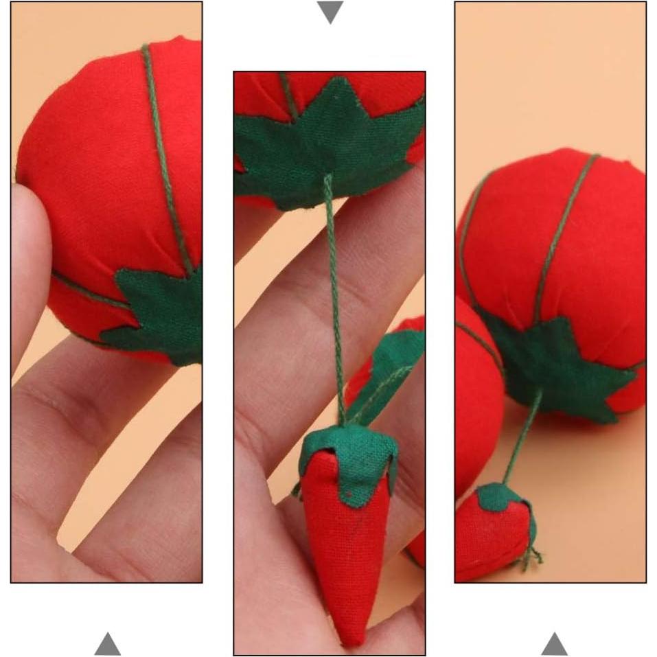 Almohadilla de Tomate EXCEART 10pcs para Costura 5cm