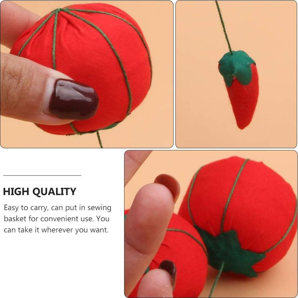 Almohadilla de Tomate EXCEART 10pcs para Costura 5cm