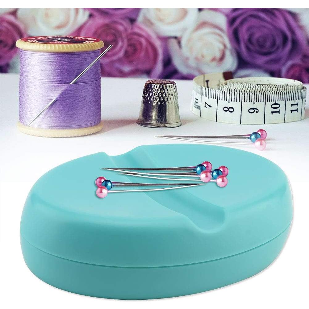 Almohadilla Magnética TOPINCN para Alfileres 10x7cm Azul