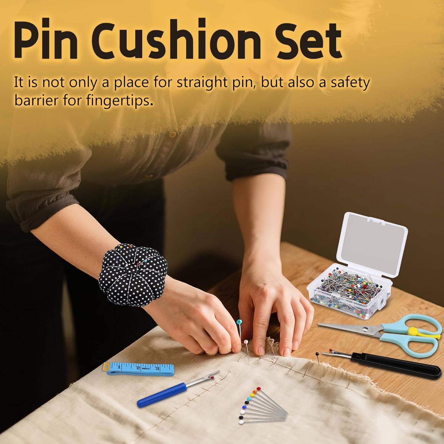 Kit de Alfileres de Coser Multicolor 300 Piezas 32mm ZLULARY