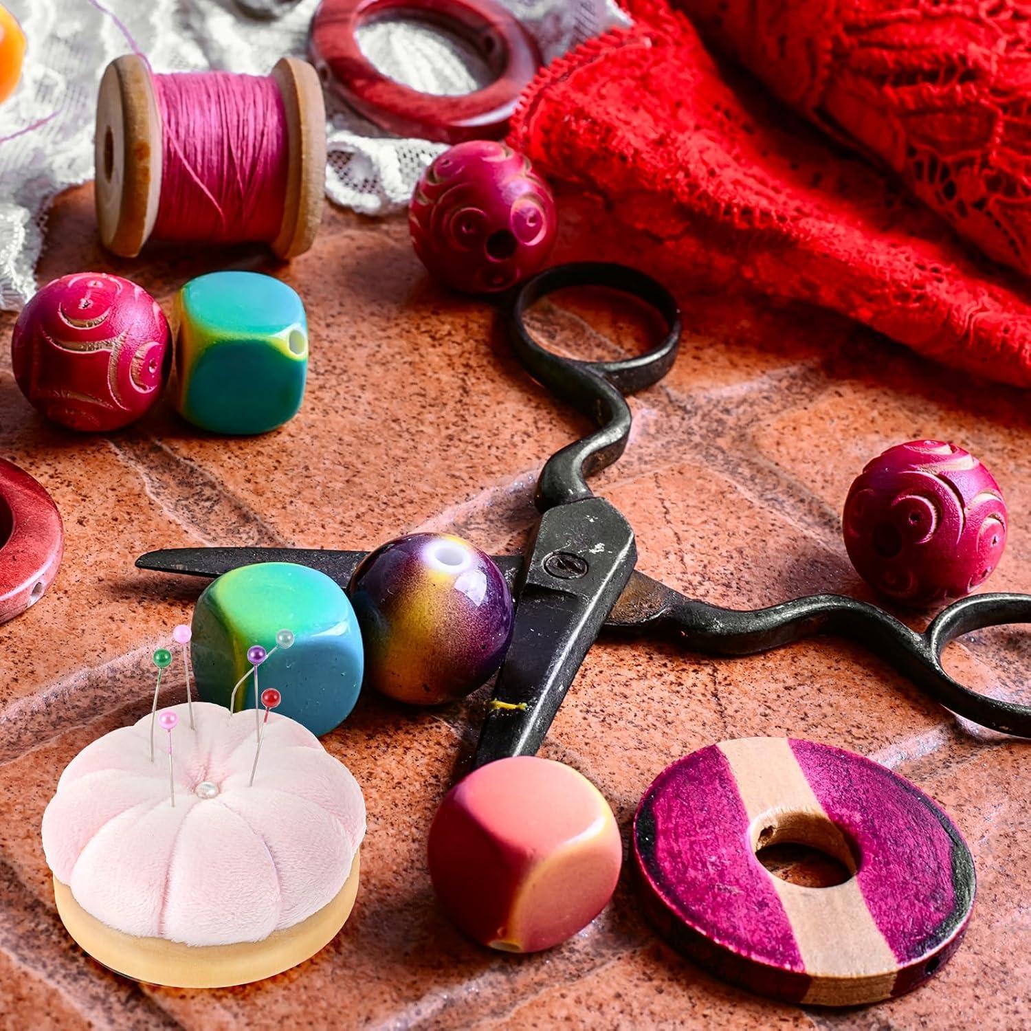 Almohadilla para Agujas de Coser Rosa Xinjoduz 7 cm Madera