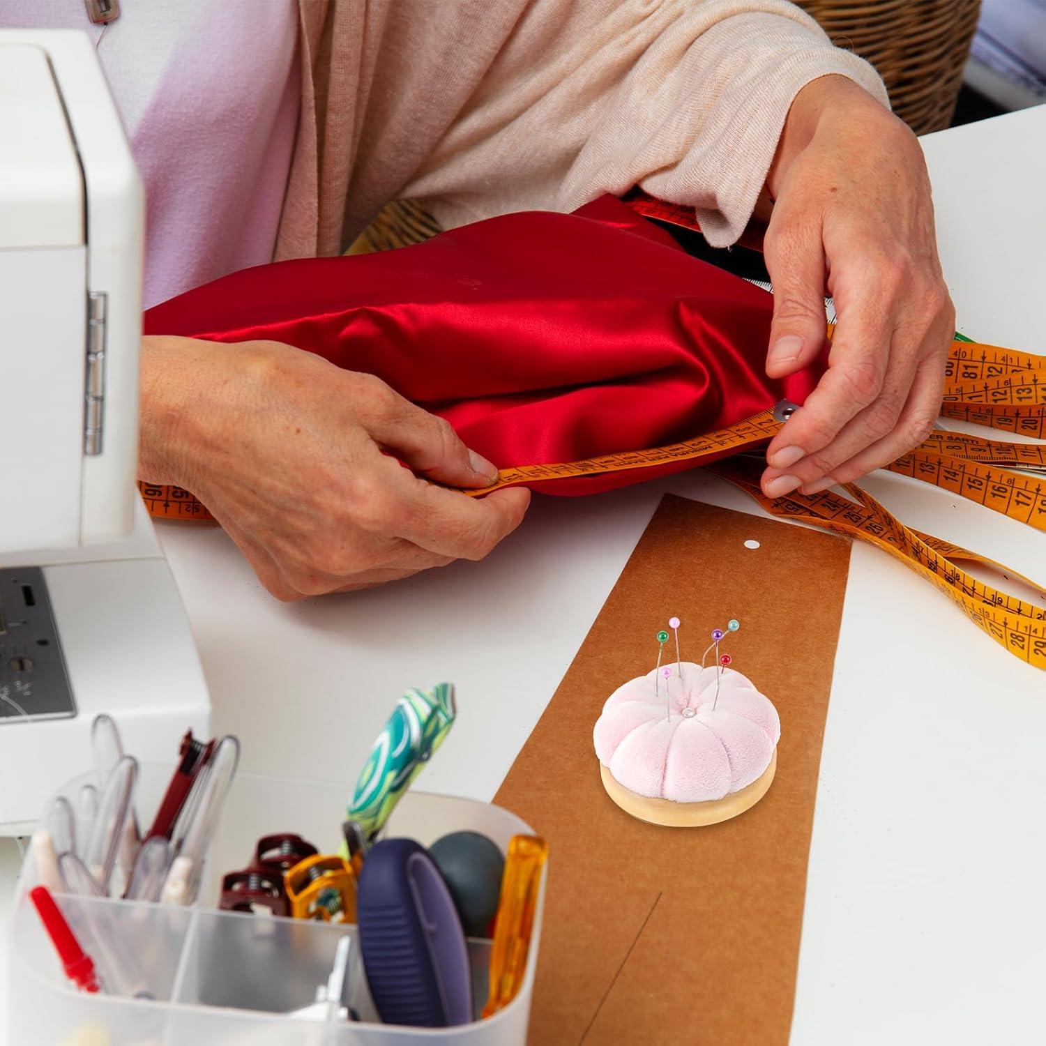 Almohadilla para Agujas de Coser Rosa Xinjoduz 7 cm Madera