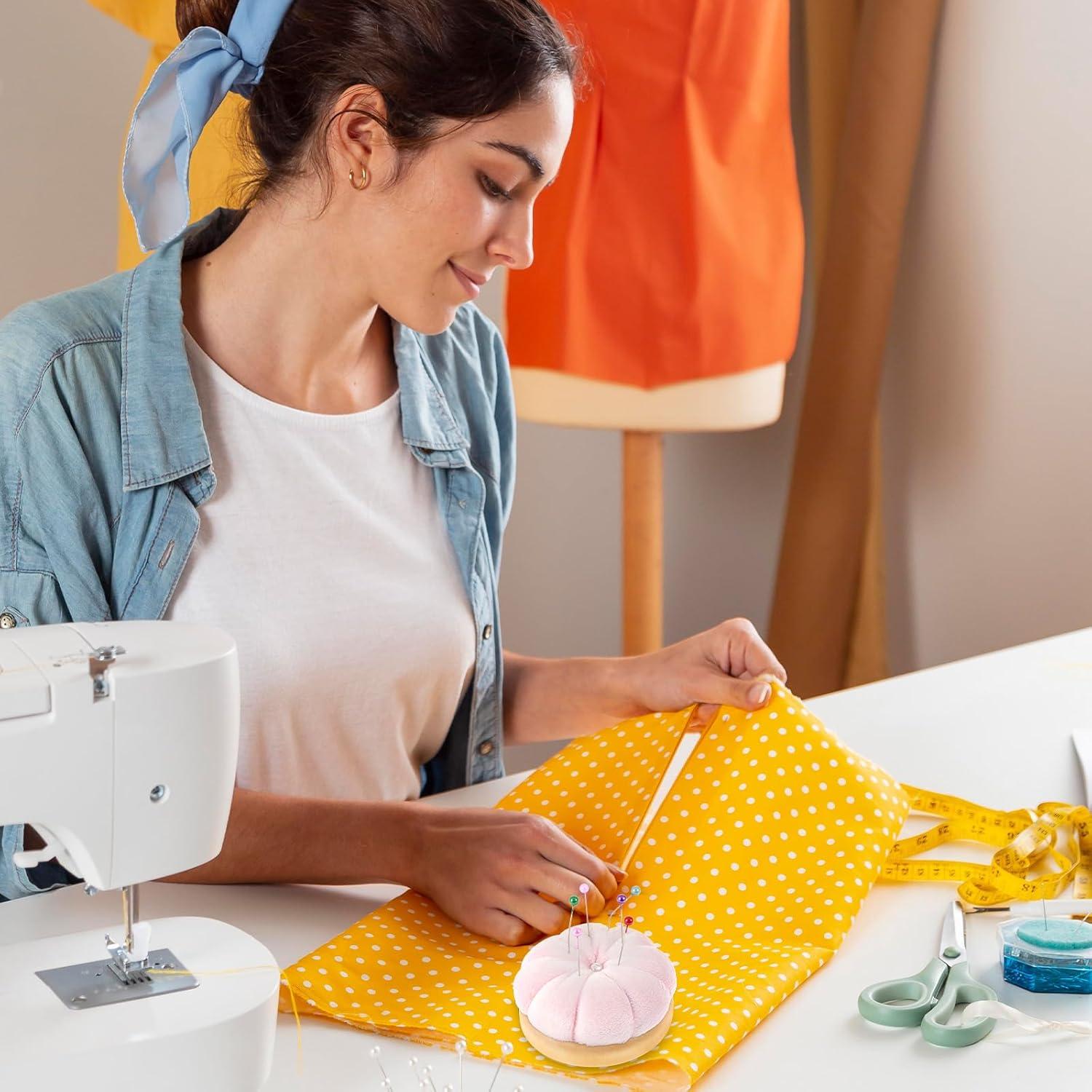 Almohadilla para Agujas de Coser Rosa Xinjoduz 7 cm Madera